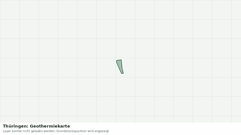 Statische Kartenansicht: Thüringen: Geothermiekarte