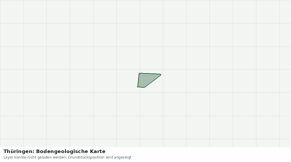 Statische Kartenansicht: Thüringen: Bodengeologische Karte