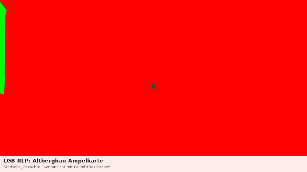 Statische Kartenansicht: LGB RLP: Altbergbau-Ampelkarte