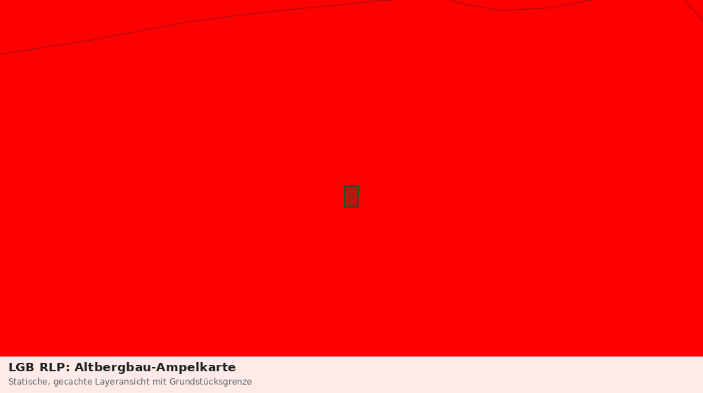Statische Kartenansicht: LGB RLP: Altbergbau-Ampelkarte