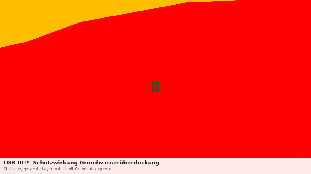 Statische Kartenansicht: LGB RLP: Schutzwirkung Grundwasserüberdeckung