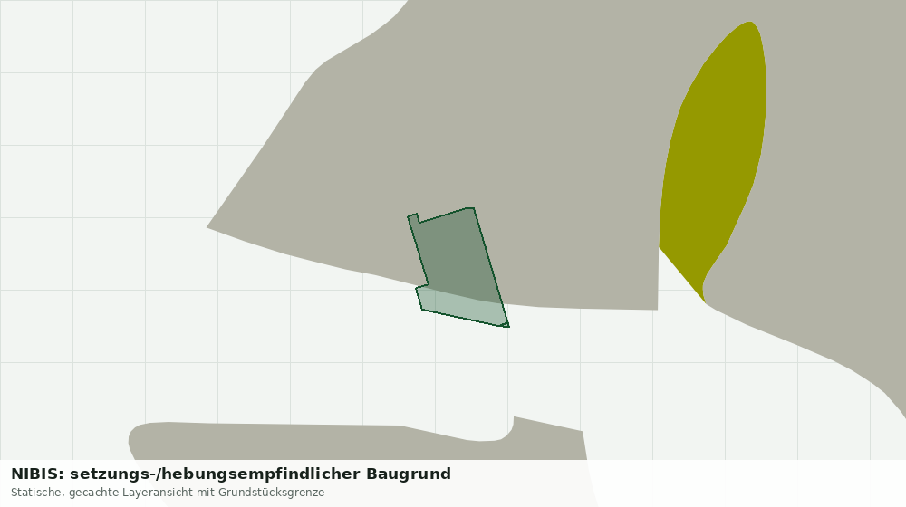 Statische Kartenansicht: NIBIS: setzungs-/hebungsempfindlicher Baugrund