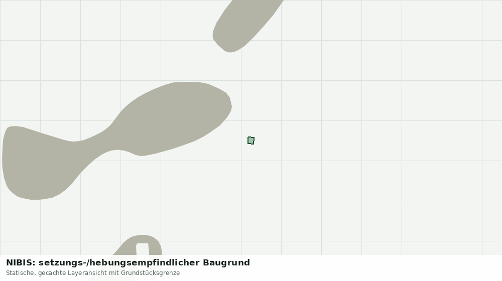 Statische Kartenansicht: NIBIS: setzungs-/hebungsempfindlicher Baugrund