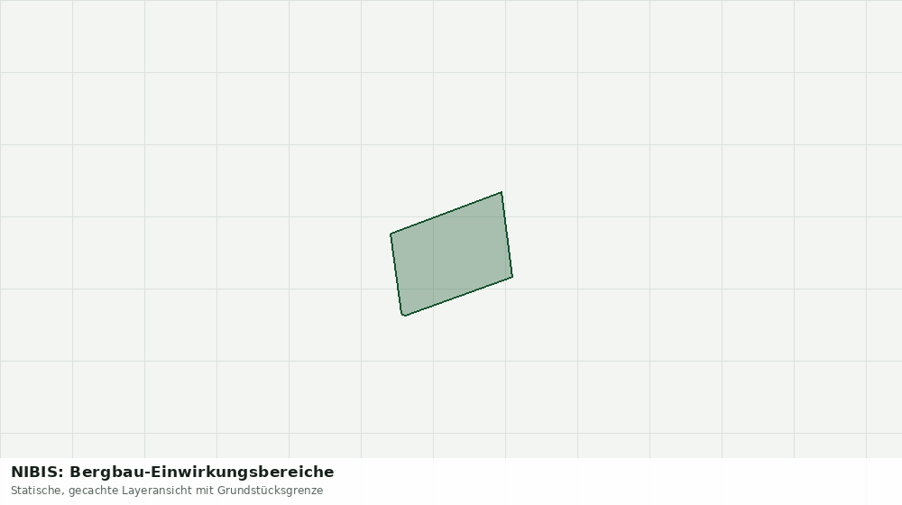 Statische Kartenansicht: NIBIS: Bergbau-Einwirkungsbereiche