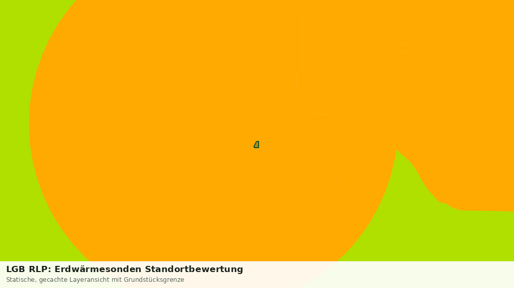 Statische Kartenansicht: LGB RLP: Erdwärmesonden Standortbewertung