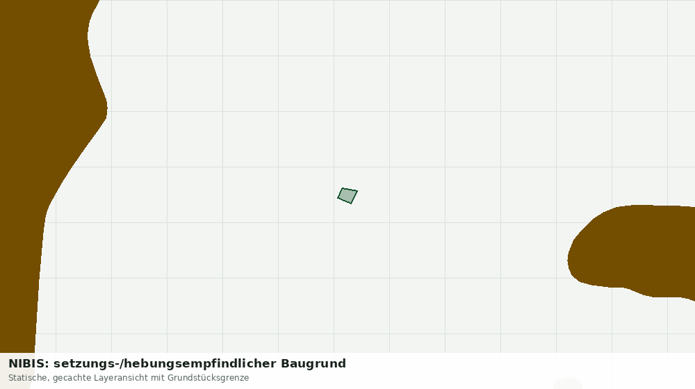 Statische Kartenansicht: NIBIS: setzungs-/hebungsempfindlicher Baugrund
