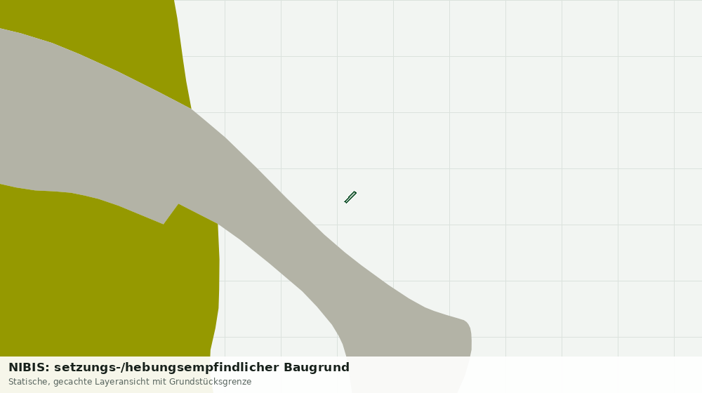 Statische Kartenansicht: NIBIS: setzungs-/hebungsempfindlicher Baugrund