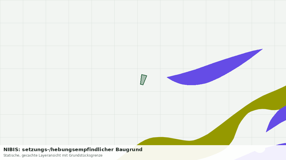 Statische Kartenansicht: NIBIS: setzungs-/hebungsempfindlicher Baugrund