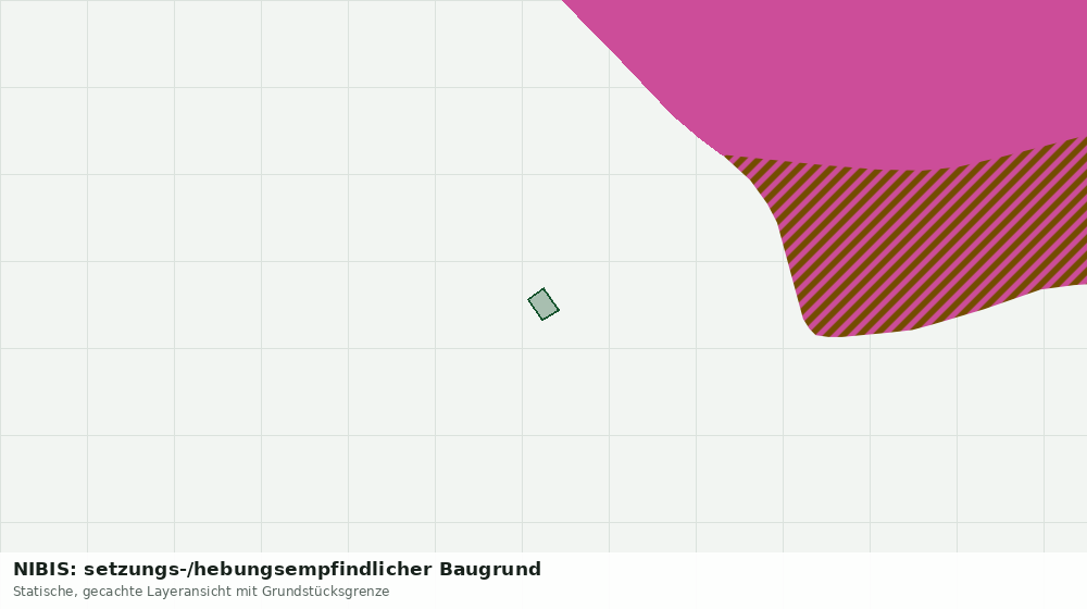 Statische Kartenansicht: NIBIS: setzungs-/hebungsempfindlicher Baugrund