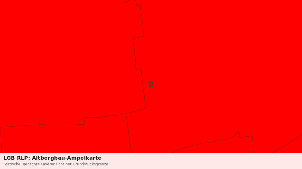 Statische Kartenansicht: LGB RLP: Altbergbau-Ampelkarte
