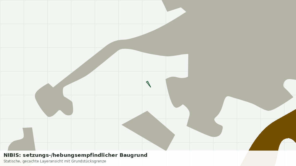 Statische Kartenansicht: NIBIS: setzungs-/hebungsempfindlicher Baugrund