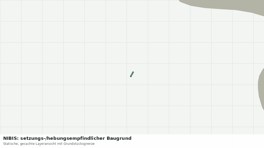 Statische Kartenansicht: NIBIS: setzungs-/hebungsempfindlicher Baugrund