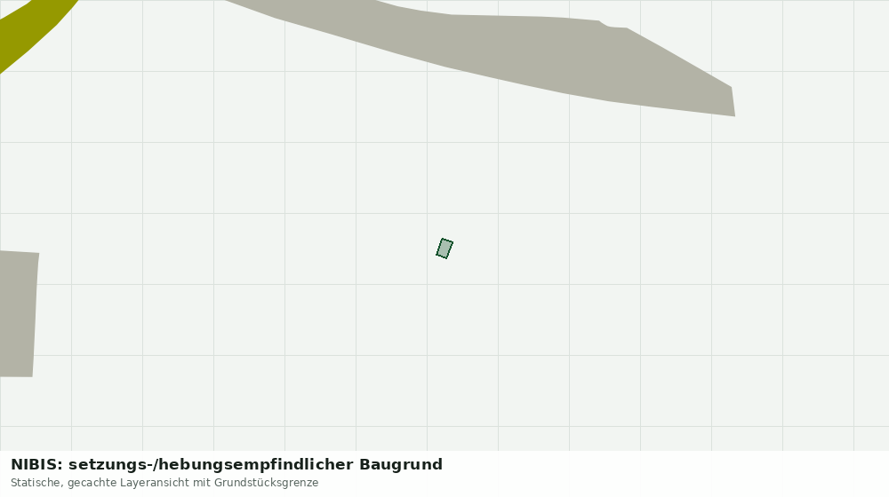 Statische Kartenansicht: NIBIS: setzungs-/hebungsempfindlicher Baugrund