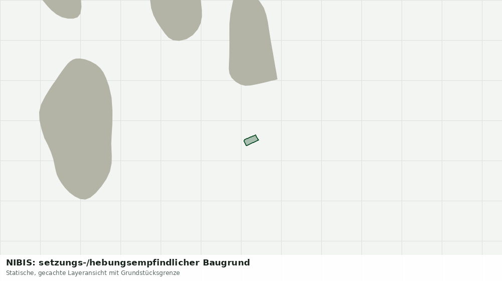 Statische Kartenansicht: NIBIS: setzungs-/hebungsempfindlicher Baugrund