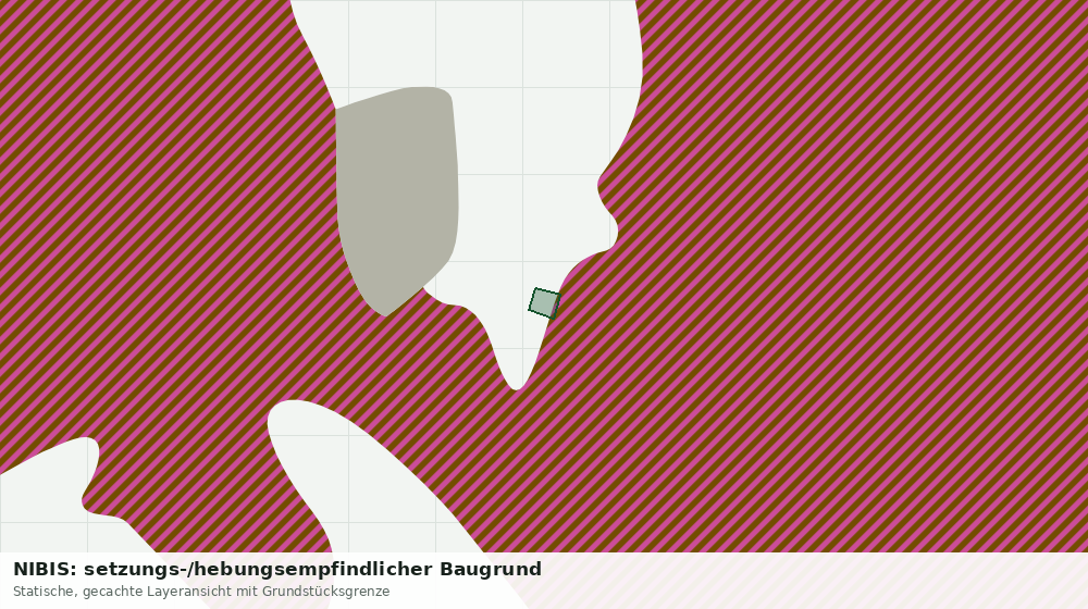 Statische Kartenansicht: NIBIS: setzungs-/hebungsempfindlicher Baugrund
