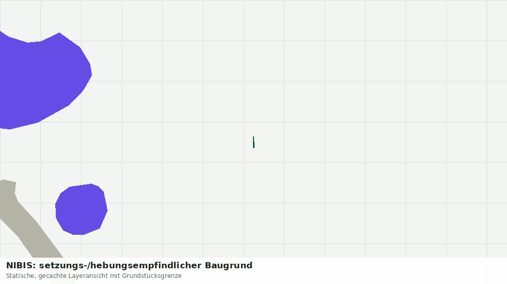 Statische Kartenansicht: NIBIS: setzungs-/hebungsempfindlicher Baugrund