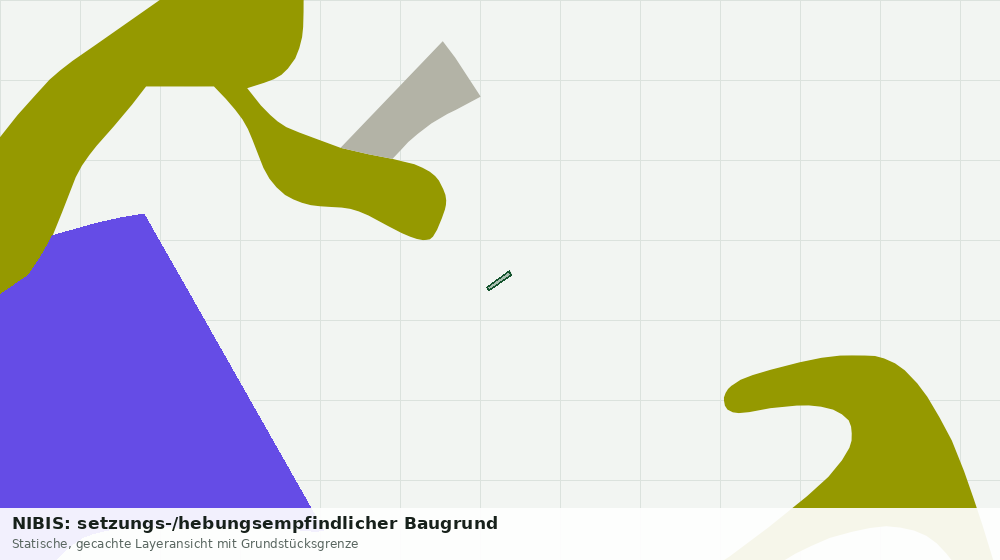 Statische Kartenansicht: NIBIS: setzungs-/hebungsempfindlicher Baugrund