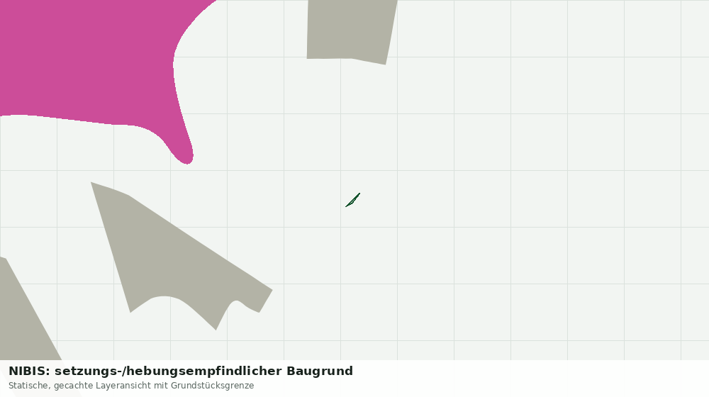 Statische Kartenansicht: NIBIS: setzungs-/hebungsempfindlicher Baugrund