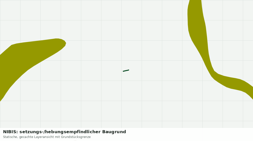 Statische Kartenansicht: NIBIS: setzungs-/hebungsempfindlicher Baugrund