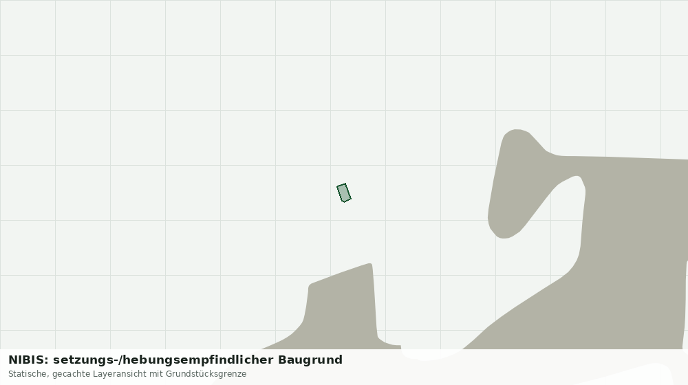 Statische Kartenansicht: NIBIS: setzungs-/hebungsempfindlicher Baugrund