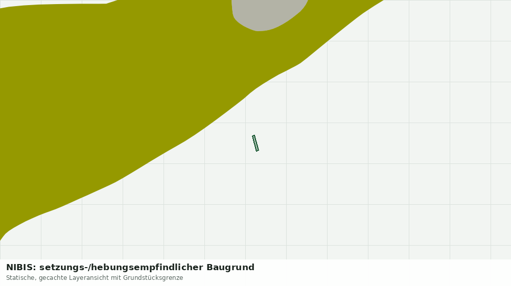 Statische Kartenansicht: NIBIS: setzungs-/hebungsempfindlicher Baugrund
