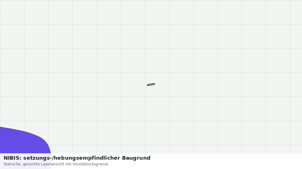 Statische Kartenansicht: NIBIS: setzungs-/hebungsempfindlicher Baugrund