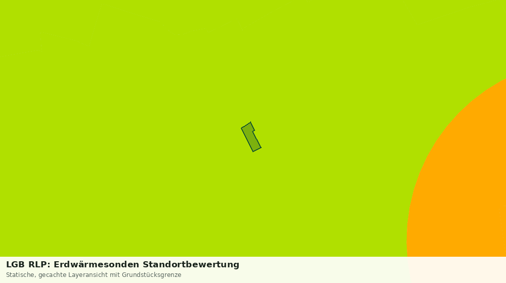 Statische Kartenansicht: LGB RLP: Erdwärmesonden Standortbewertung