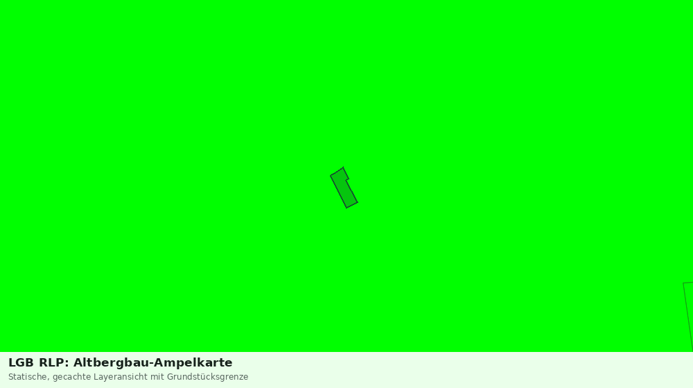 Statische Kartenansicht: LGB RLP: Altbergbau-Ampelkarte