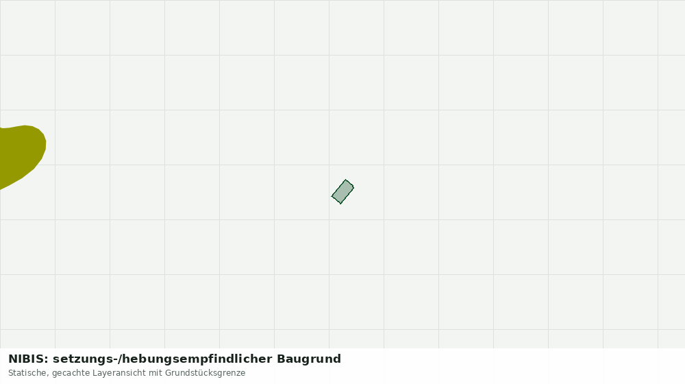 Statische Kartenansicht: NIBIS: setzungs-/hebungsempfindlicher Baugrund