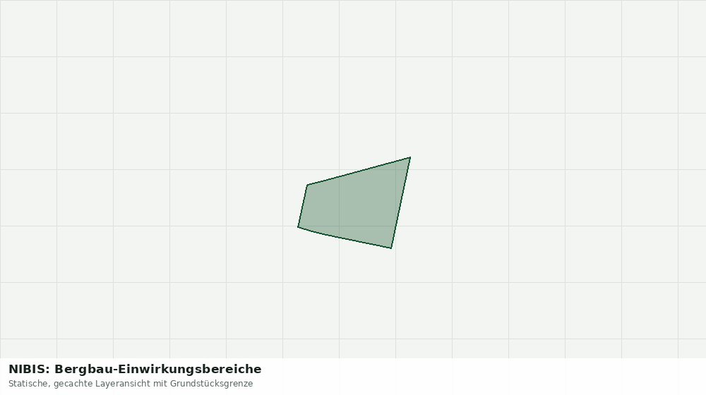 Statische Kartenansicht: NIBIS: Bergbau-Einwirkungsbereiche