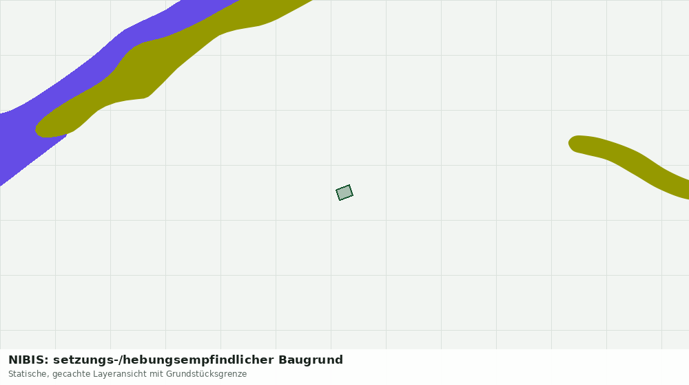 Statische Kartenansicht: NIBIS: setzungs-/hebungsempfindlicher Baugrund