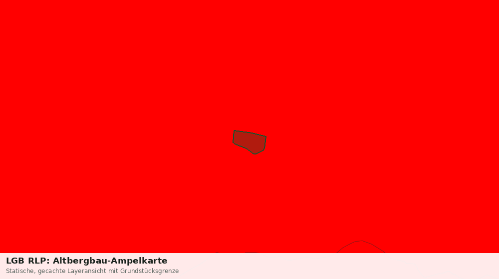 Statische Kartenansicht: LGB RLP: Altbergbau-Ampelkarte