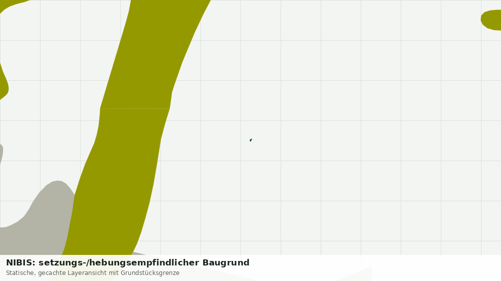 Statische Kartenansicht: NIBIS: setzungs-/hebungsempfindlicher Baugrund