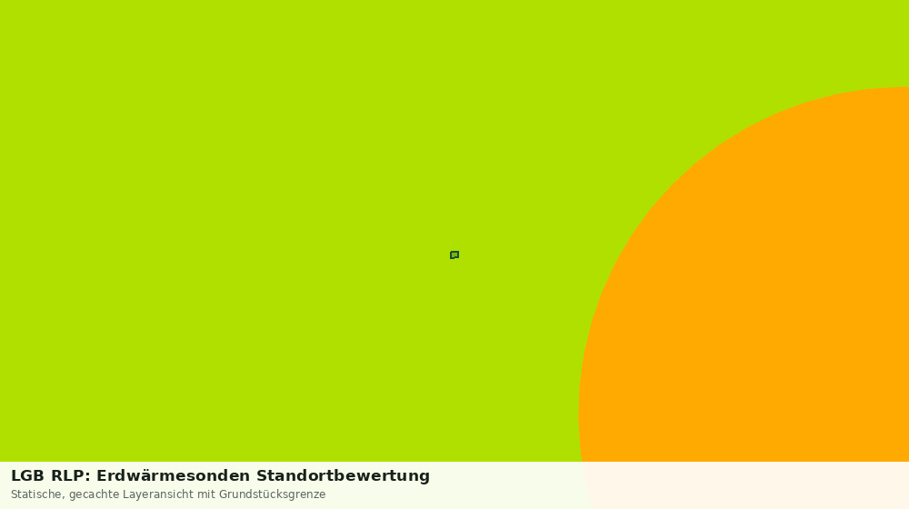 Statische Kartenansicht: LGB RLP: Erdwärmesonden Standortbewertung