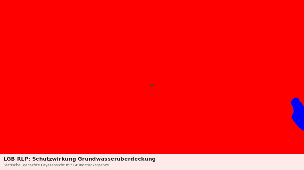 Statische Kartenansicht: LGB RLP: Schutzwirkung Grundwasserüberdeckung