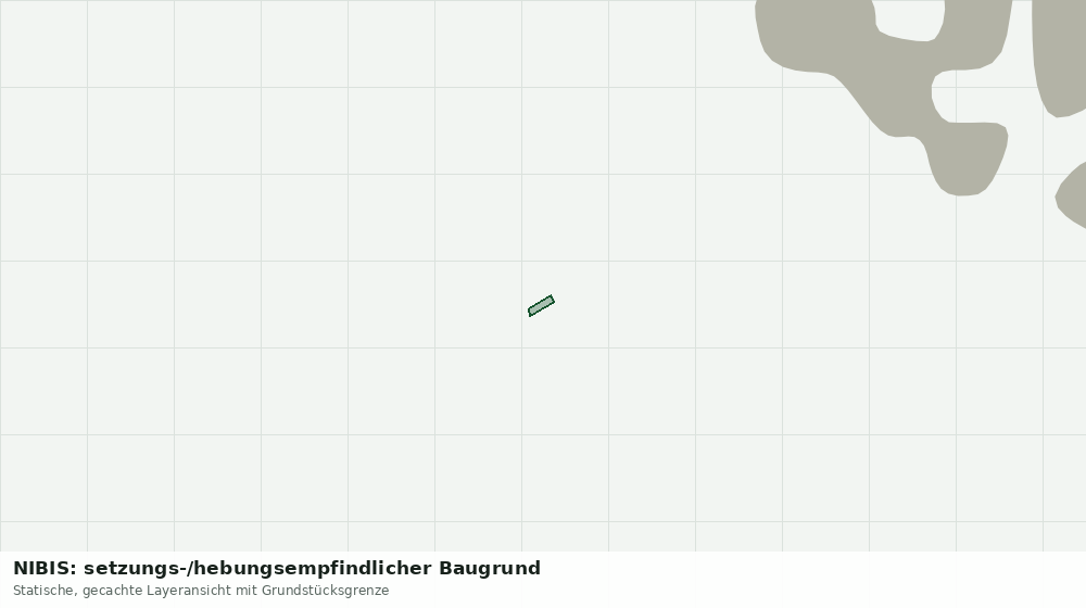 Statische Kartenansicht: NIBIS: setzungs-/hebungsempfindlicher Baugrund