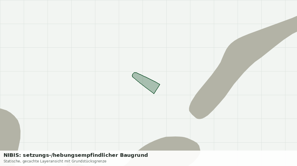 Statische Kartenansicht: NIBIS: setzungs-/hebungsempfindlicher Baugrund