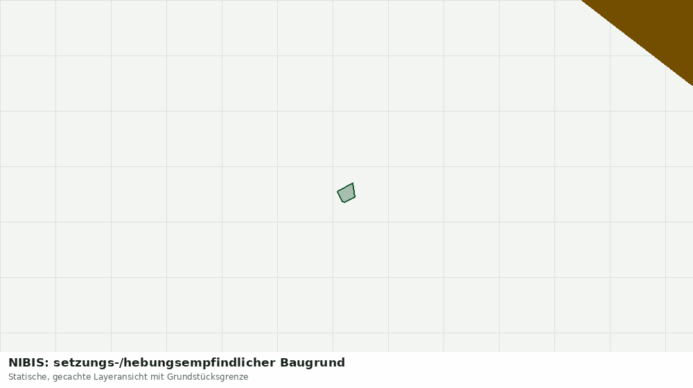 Statische Kartenansicht: NIBIS: setzungs-/hebungsempfindlicher Baugrund