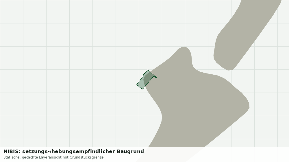 Statische Kartenansicht: NIBIS: setzungs-/hebungsempfindlicher Baugrund
