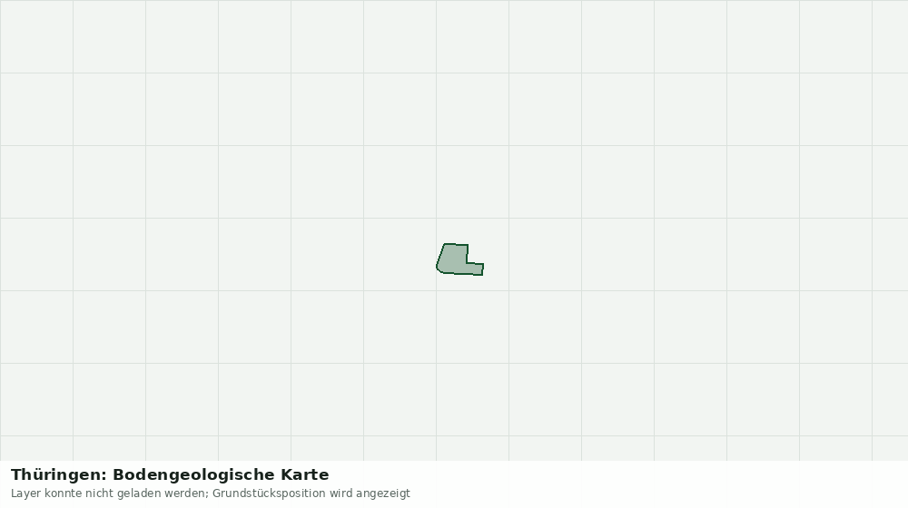 Statische Kartenansicht: Thüringen: Bodengeologische Karte