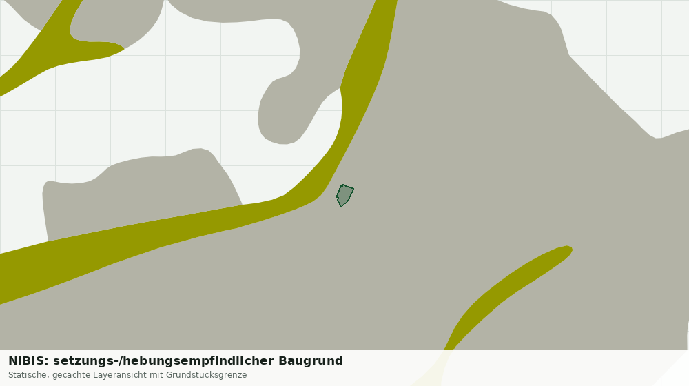 Statische Kartenansicht: NIBIS: setzungs-/hebungsempfindlicher Baugrund