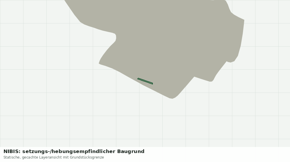 Statische Kartenansicht: NIBIS: setzungs-/hebungsempfindlicher Baugrund