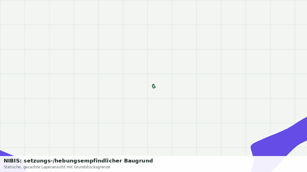 Statische Kartenansicht: NIBIS: setzungs-/hebungsempfindlicher Baugrund