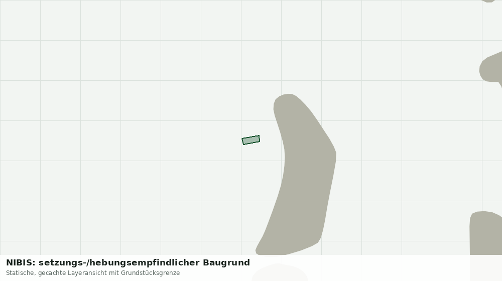 Statische Kartenansicht: NIBIS: setzungs-/hebungsempfindlicher Baugrund