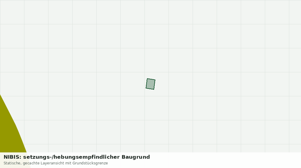 Statische Kartenansicht: NIBIS: setzungs-/hebungsempfindlicher Baugrund