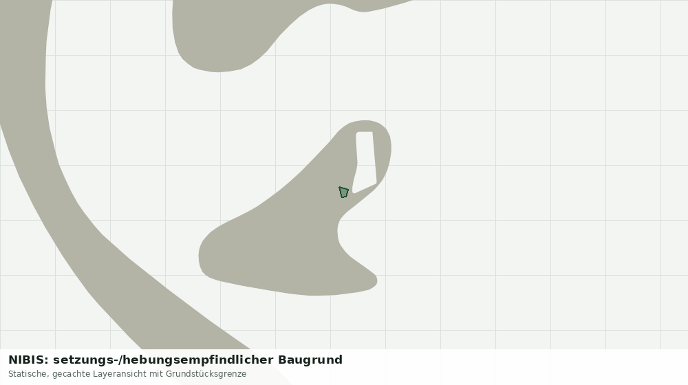 Statische Kartenansicht: NIBIS: setzungs-/hebungsempfindlicher Baugrund
