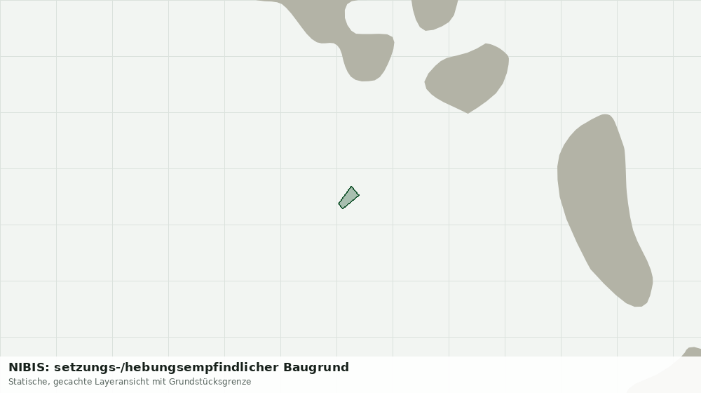 Statische Kartenansicht: NIBIS: setzungs-/hebungsempfindlicher Baugrund