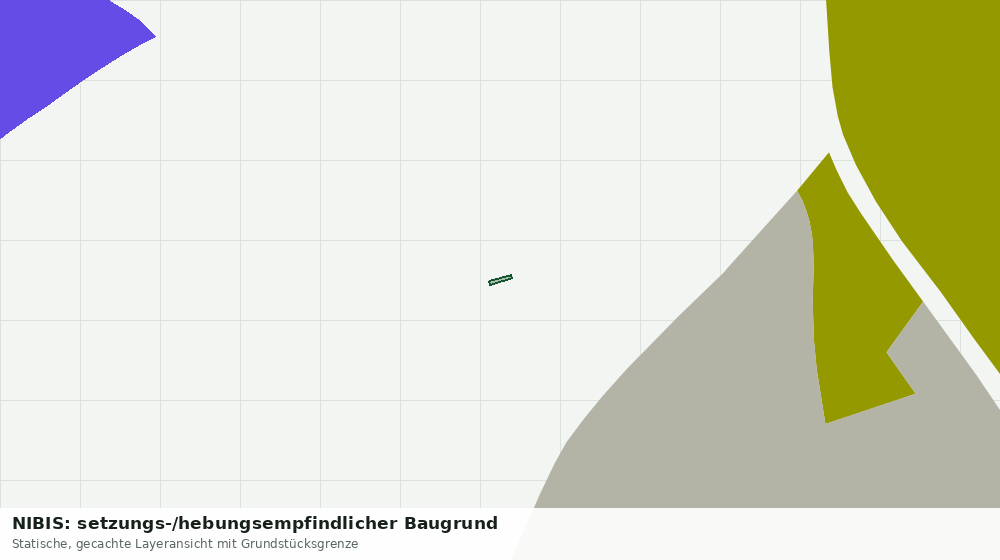 Statische Kartenansicht: NIBIS: setzungs-/hebungsempfindlicher Baugrund