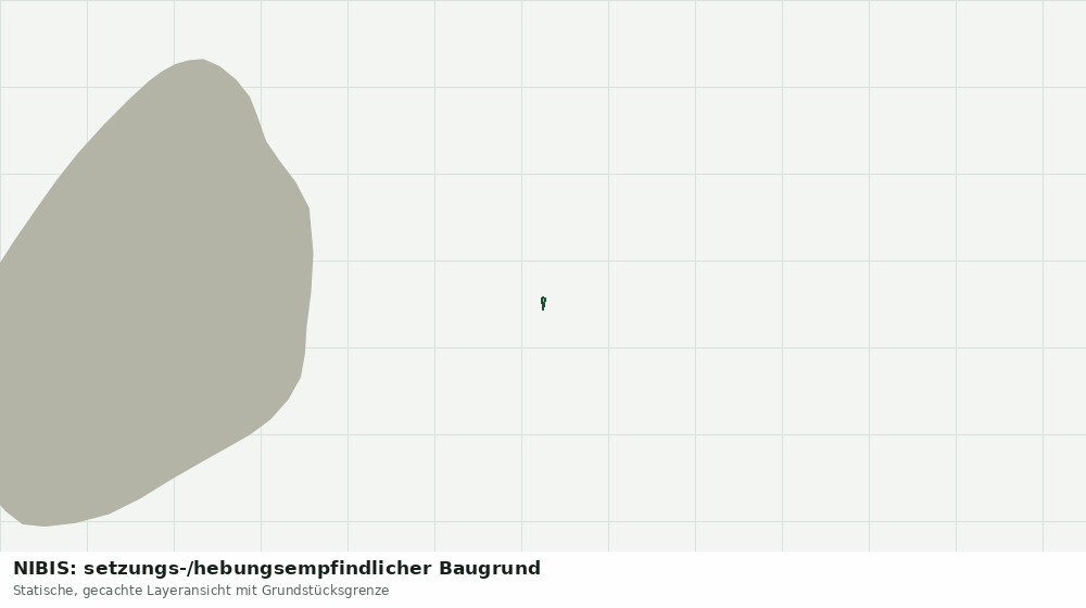Statische Kartenansicht: NIBIS: setzungs-/hebungsempfindlicher Baugrund