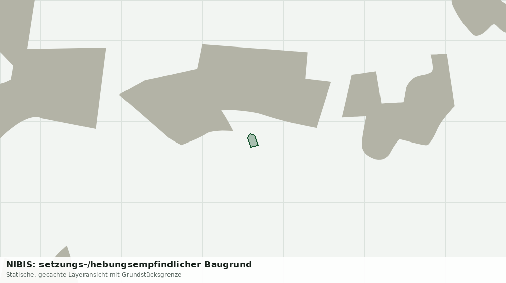 Statische Kartenansicht: NIBIS: setzungs-/hebungsempfindlicher Baugrund